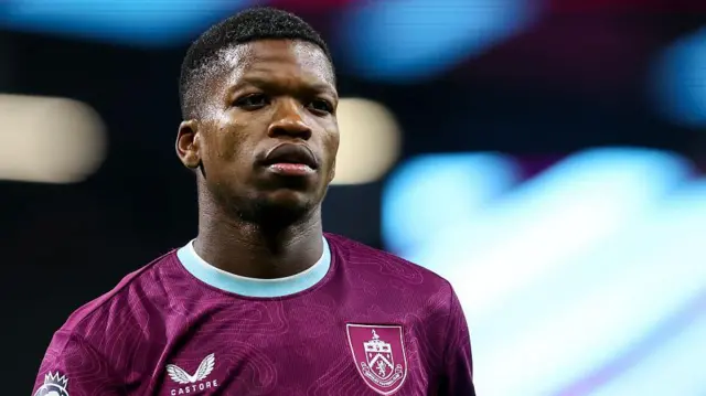 Florentino Luis playing for Burnley