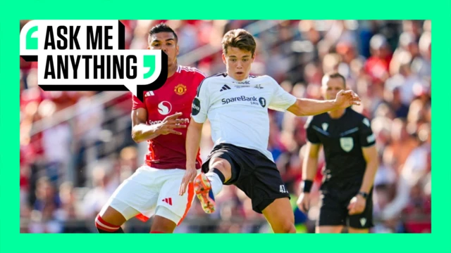 Ask Me Anything graphic with image of Sverre Halseth Nypan in action