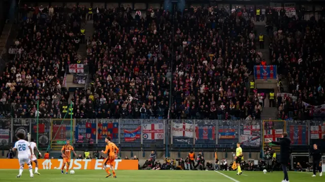 Fans of Crystal Palace