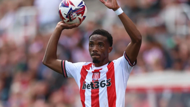 Stoke City defender Eric Bocat