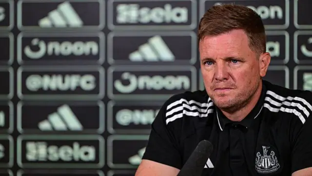 Eddie Howe spoke to the media on Friday morning