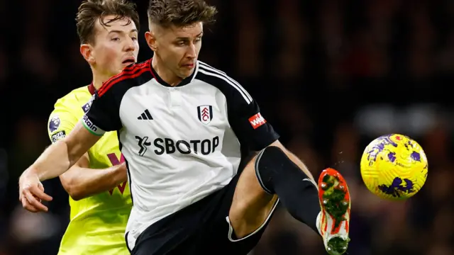 Tom Cairney in action for Fulham