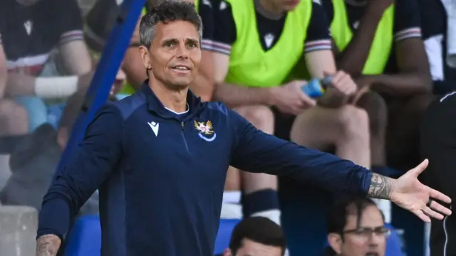St Johnstone manager Simo Valakari