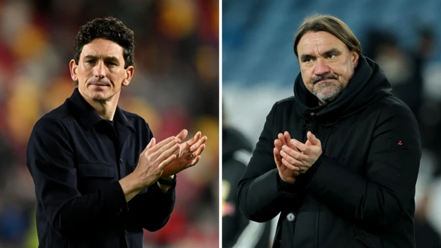 Keith Andrews and Daniel Farke