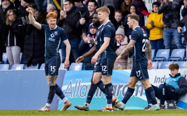 Ross County celebrate 