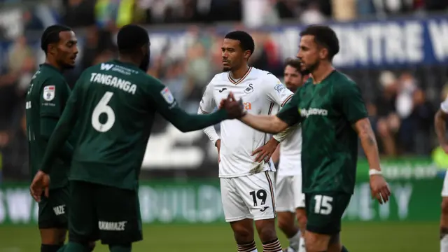 Florian Bianchini shows his disappointment as Millwall celebrate 