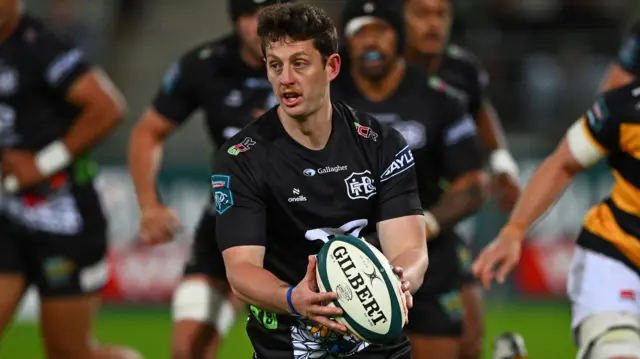 Kienan Higgins in action for Hawke's Bay