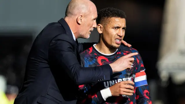 Philippe Clement and James Tavernier