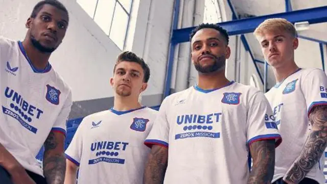 New Rangers away kit