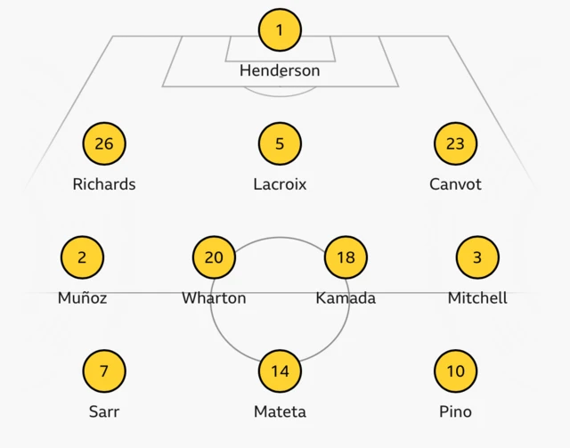 Crystal Palace team.