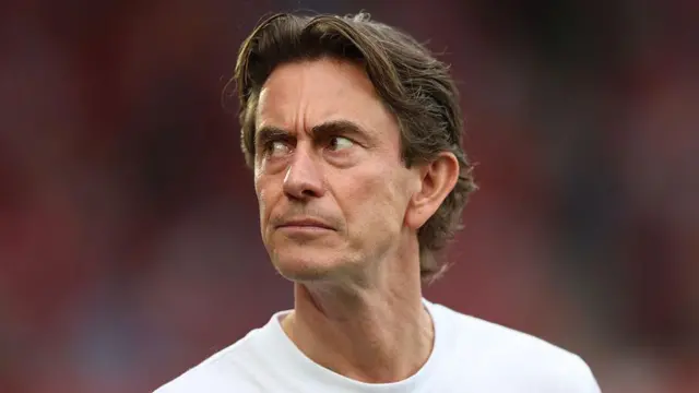 Tottenham head coach Thomas Frank