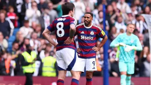 Tonali and Wilson playing for Newcastle