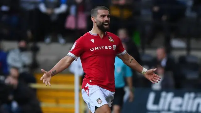 Elliot Lee scored direct from a corner at Burton Albion