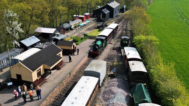 Mid-Suffolk Light Railway's site