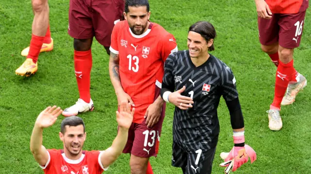 Switzerland began Group A with an impressive 3-1 win over Hungary