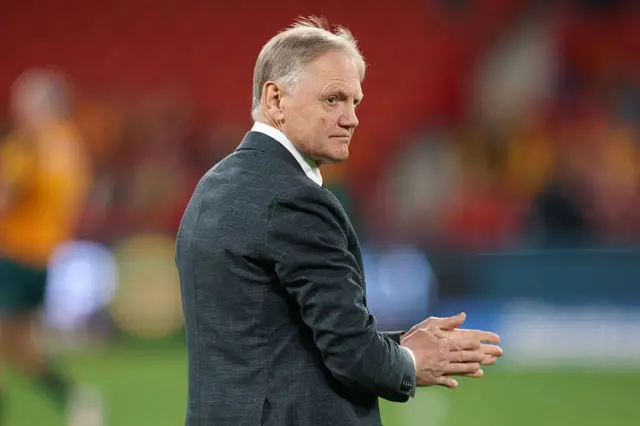 Australia head coach Joe Schmidt.