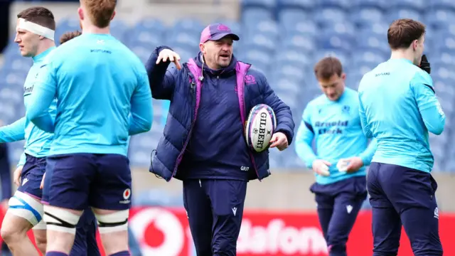 Scotland head coach Gregor Townsend