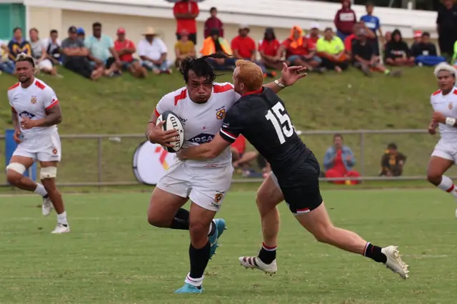 Tonga against Canada