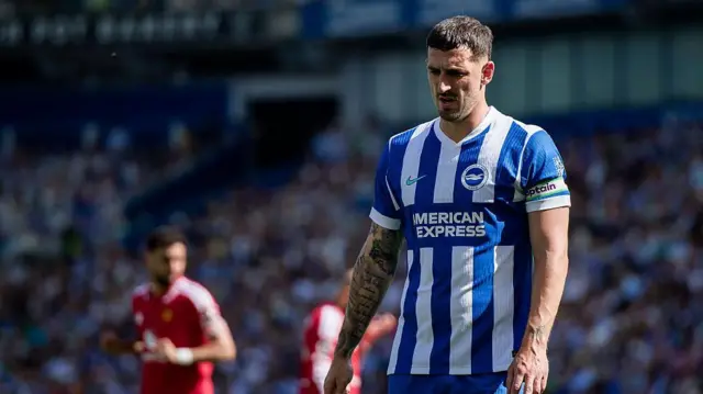Brighton captain Lewis Dunk