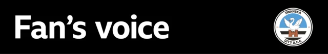 Swansea City fan's voice graphic