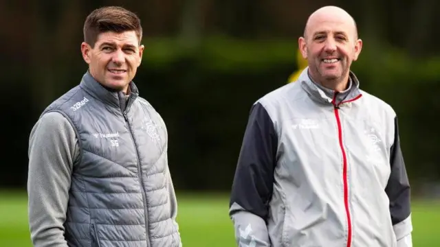 Steven Gerrard and Gary McAllister