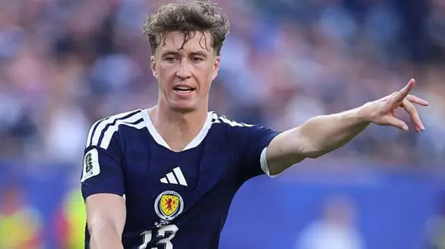 Scotland centre-half Jack Hendry