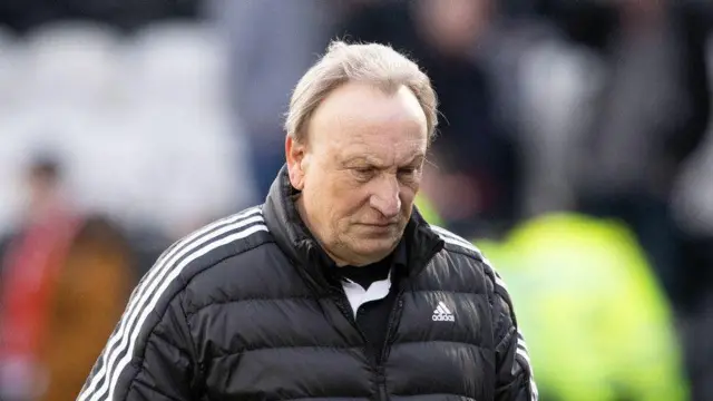 Neil Warnock looks dejected