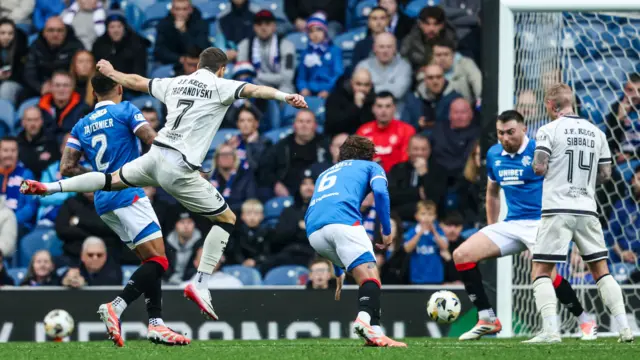 Dundee United were the latest side to deny Rangers victory in the league