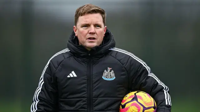 Newcastle United manager Eddie Howe