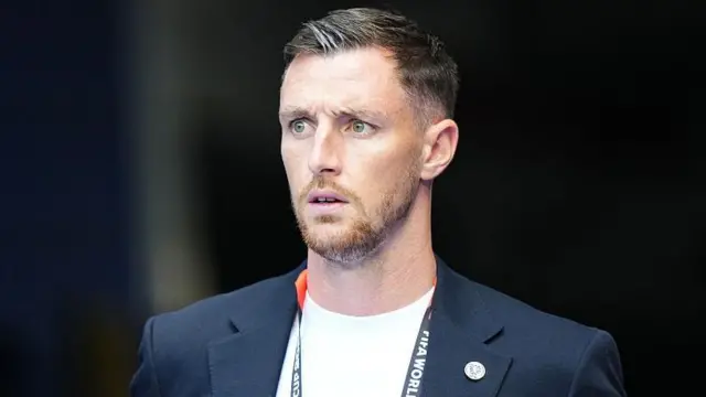Dom Hyam before Scotland's World Cup game against Brazil 