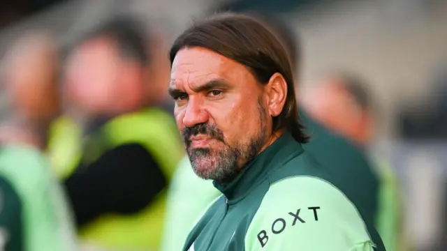 Leeds United manager, Daniel Farke during the pre-season friendly match between Nottingham Forest and Leeds United