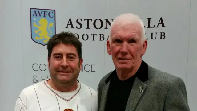 Fan photo with Peter Withe