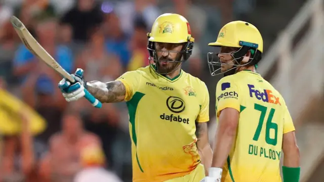 Faf du Plessis celebrates his half-century