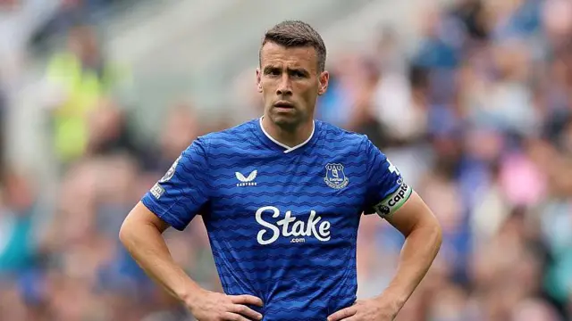 Everton captain Seamus Coleman.