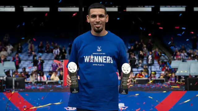 Daniel Munoz picks up the Player of the year and player's player of the year awards