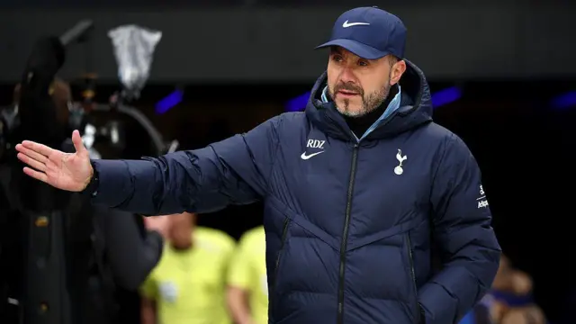Tottenham Hotspur Manager Roberto De Zerbi during the pre-season friendly match between Auckland FC and Tottenham Hotspur at Eden Park 