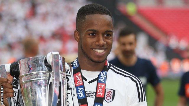 Ryan Sessegnon played all 90 minutes of Fulham's Championship play-off final win against Aston Villa at Wembley in May