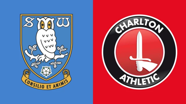 Sheffield Wednesday and Charlton Athletic club badges