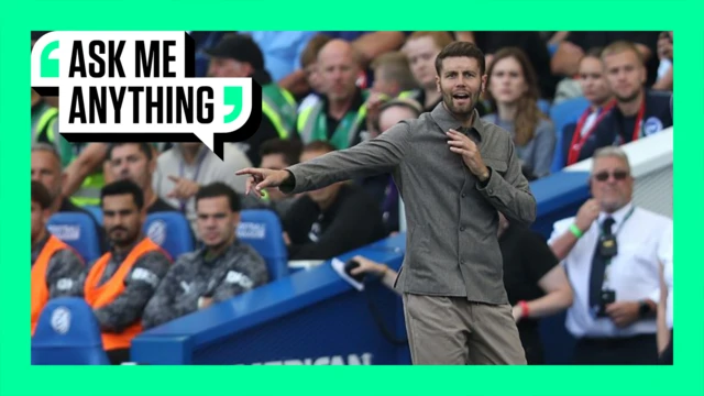 Ask Me Anything with a picture of Brighton boss Fabian Hurzeler