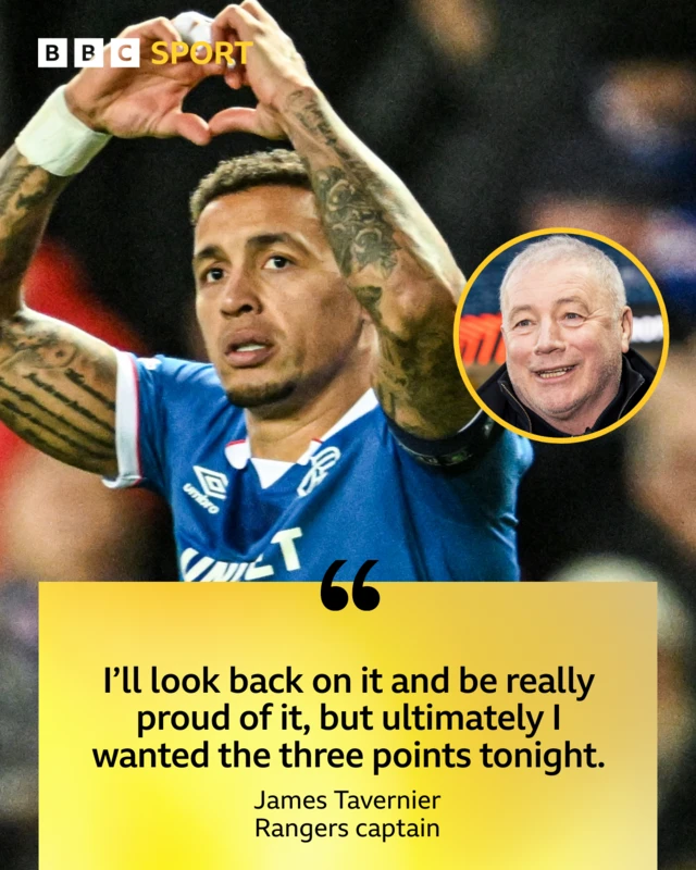 James Tavernier graphic