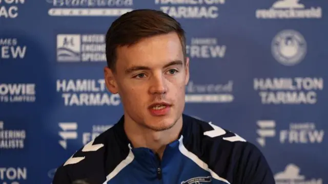 Kilmarnock defender Lewis Mayo