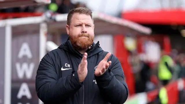 Chris Roberts coaches Brighton women