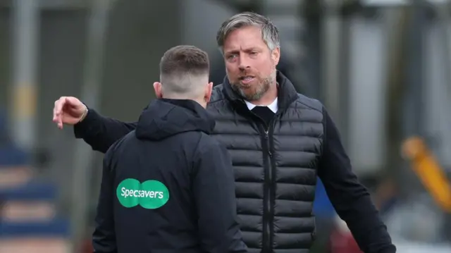 Motherwell manager Michael Wimmer