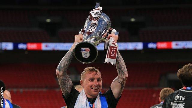 Just over a year after leaving Bury, Nicky Adams became the latest in a string of former Shakers players to win promotion in 2019-20 as he helped Northampton Town win the League Two play-off final against Exeter City