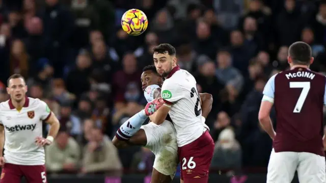 Max Kilman in action for West Ham