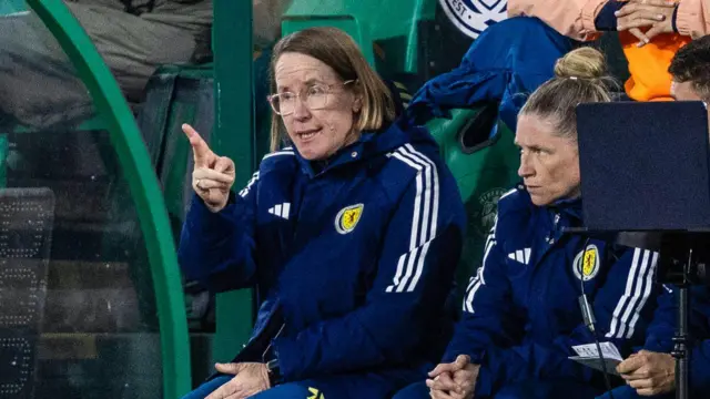 Scotland head coach Melissa Andreatta