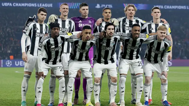 Newcastle squad photo