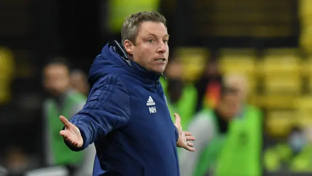 Neil Harris during his spell as Cardiff boss