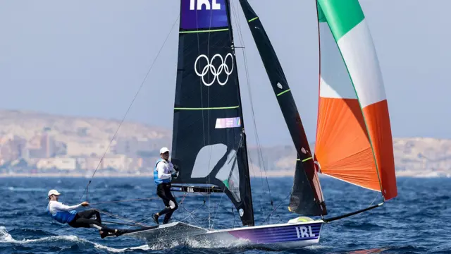 Robert Dickson and Sean Waddilove in action in Marseille 