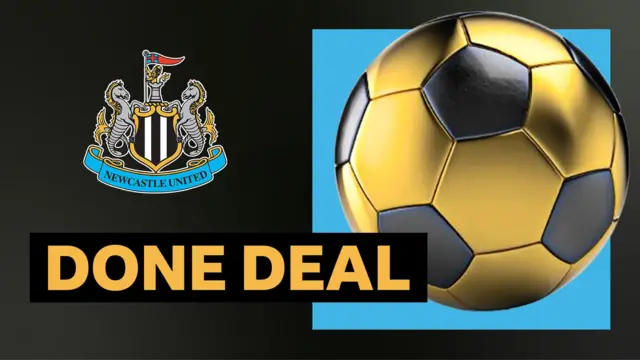Newcastle done deal graphic